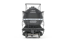 Load image into Gallery viewer, O Brass RYM - Rich Yoder Models CB&Q - Burlington Route MCBA Class II 10,000 Gallon Tank Car FP No. 230102