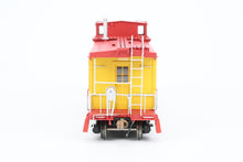 Load image into Gallery viewer, HO Brass OMI - Overland Models, Inc. CRI&P - Rock Island Outside Braced Wood Caboose 2001 Run FP No. 17633 Red w/yellow ends