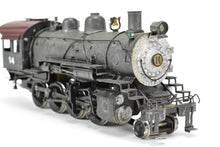 Load image into Gallery viewer, HO Brass PFM - United ATSF - Santa Fe 2-8-0 CP in private road "Red Island" #14 AS-IS