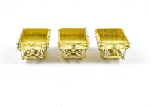 Load image into Gallery viewer, HOn3 Brass PSC - Precision Scale Co. RGS - West Side lumber Co. PC&F Side Dump Ballast Car Set of 3