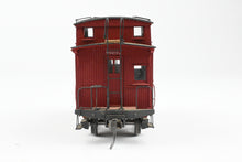 Load image into Gallery viewer, O Wood UNKNOWN LV – Lehigh Valley Wood Bobber Caboose Custom Built and Painted