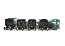 Load image into Gallery viewer, HO Brass CON OMI - Overland Models, Inc. IC - Illinois Central Pullman Standard/Winton "Green Diamond" 5-Car Articulated Train Factory Painted
