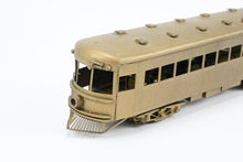 Load image into Gallery viewer, HO Brass Hallmark Models C&LE - Cincinnati & Lake Erie Trolley Car "Red Devil”