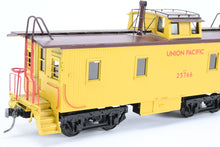 Load image into Gallery viewer, O Brass Sunset Models Third Rail UP - Union Pacific CA-1 Wood Caboose FP in Yellow/Brown No. 25766