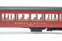 Load image into Gallery viewer, HO Rapido Trains Inc. B&M - Boston & Maine Osgood - Bradley 10 Window Coach No. 4584 Maroon/Red