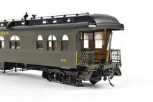 Load image into Gallery viewer, HO Brass NBL - North Bank Line GN - Great Northern A22 Business Car Wood Sides FP Pullman Green DAMAGED - AS IS