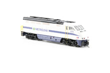 Load image into Gallery viewer, N Athearn Metrolink EMD F59PHI, Three Bombardier Coaches, and Two Control Cars Factory Painted NO BOX