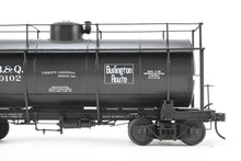 Load image into Gallery viewer, O Brass RYM - Rich Yoder Models CB&Q - Burlington Route MCBA Class II 10,000 Gallon Tank Car FP No. 230102