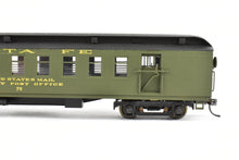 Load image into Gallery viewer, HO Brass Lambert ATSF - Santa Fe Heavyweight RPO Car with Central Valley Trucks CP #76