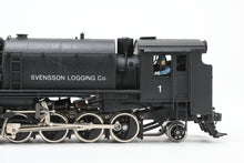 Load image into Gallery viewer, HO Brass NWSL - Northwest Short Line Alco "Minarets" 2-8-2T Tank Logging Locomotive Custom Painted Private Road