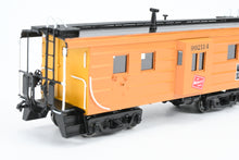 Load image into Gallery viewer, HO Brass OMI - Overland Models, Inc. MILW - Milwaukee Road Bay Window Caboose With Small Intermediate Ribs Factory Painted No. 992114