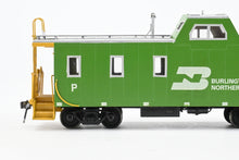 Load image into Gallery viewer, HO Brass OMI - Overland Models, Inc. GN - Great Northern Slanted Cupola Caboose CP as BN - Burlington Northern No. 10390 REBOXX