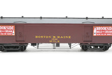 Load image into Gallery viewer, HO Brass Railworks B&M - Boston & Maine 4-Door Wood Milk Car 1700 Series Ice Cooled FP No. 1720