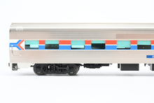 Load image into Gallery viewer, HO Brass Cascade Models Amtrak Ex. AT&SF - Santa Fe Budd Pine Series 10RMT-6DBR Sleeper w/o Skirt Pro-Painted “Pine Arroyo"