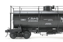 Load image into Gallery viewer, O Brass RYM - Rich Yoder Models CB&Q - Burlington Route MCBA Class II 10,000 Gallon Tank Car FP No. 230102