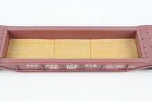 Load image into Gallery viewer, O Brass Alco Models PRR - Pennsylvania Railroad F33 Greenville Well Flat Custom Painted & Weathered No. 470095