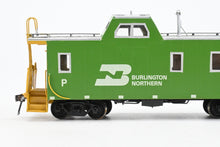 Load image into Gallery viewer, HO Brass OMI - Overland Models, Inc. GN - Great Northern Slanted Cupola Caboose CP as BN - Burlington Northern No. 10390 REBOXX