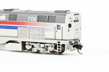 Load image into Gallery viewer, N Brass OMI - Overland Models, Inc. Amtrak GE B-32-8P-DM Dual Mode w/3rd Rail Shoe Castings Factory Painted Phase III No. 706