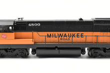 Load image into Gallery viewer, HO Brass Oriental Limited MILW - Milwaukee Road GE U-23B 2300 HP Low Hood With FB-2 Trucks CP #4800