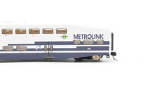 Load image into Gallery viewer, N Athearn Metrolink EMD F59PHI, Three Bombardier Coaches, and Two Control Cars Factory Painted NO BOX