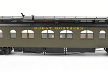 Load image into Gallery viewer, HO Brass NBL - North Bank Line GN - Great Northern A22 Business Car Wood Sides FP Pullman Green DAMAGED - AS IS
