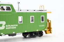 Load image into Gallery viewer, HO Brass OMI - Overland Models, Inc. GN - Great Northern Slanted Cupola Caboose CP as BN - Burlington Northern No. 10390 REBOXX