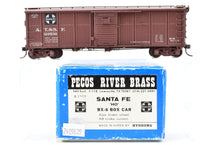 Load image into Gallery viewer, HO Brass Pecos River Brass ATSF - Santa Fe Bx-6 Boxcar Without Panels w/Ajax Brake Wheel and AB Brake System CP #120530