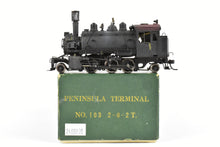 Load image into Gallery viewer, HO Brass NWSL - Northwest Short Line Peninsula Terminal #103 2-6-2T CP Unlettered