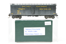 Load image into Gallery viewer, HO Brass PSC - Precision Scale Co. Various Roads GPEX 41' Pfaudler Steel Milk Tank Car Borden’s FP w/ Moderate Weathering REBOXX