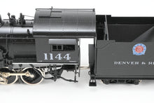 Load image into Gallery viewer, HO Brass CON Key Imports D&RGW - Denver & Rio Grande Western C-48 Class 2-8-0 No. 1144 Factory Painted
