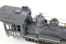 Load image into Gallery viewer, On3 Brass OMI - Overland Models D&RGW - Denver & Rio Grande Western C-18 2-8-0 #315 Switching CP and Weathered 1940's Appearance