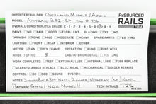 Load image into Gallery viewer, N Brass OMI - Overland Models, Inc. Amtrak GE B-32-8P-DM Dual Mode w/3rd Rail Shoe Castings Factory Painted Phase III No. 706