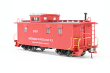 Load image into Gallery viewer, HO East Coast Railroads Aberdeen & Rockfish Wood 36’ Caboose REBOXX