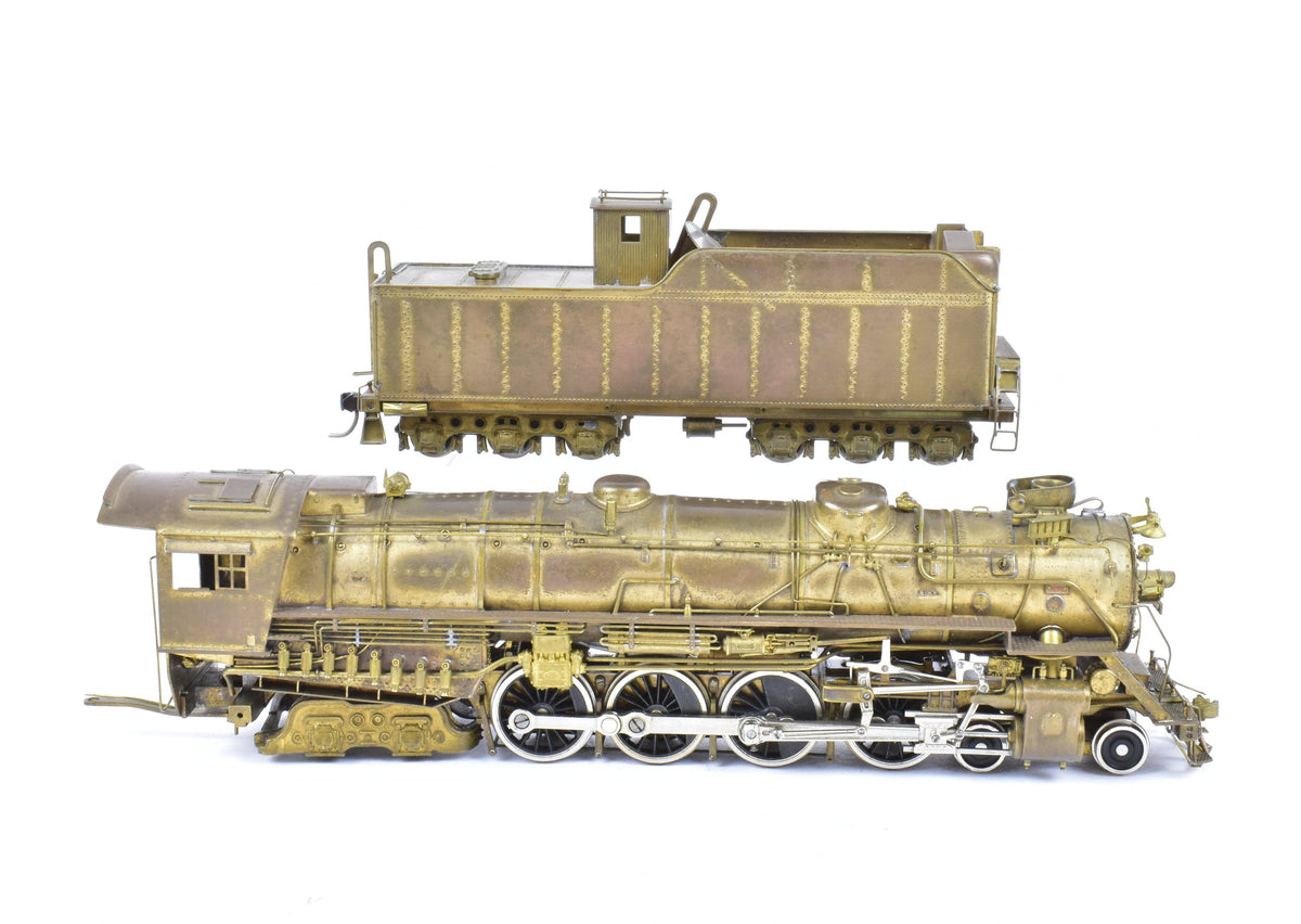 HO Brass PFM - Toby D&RGW - Denver & Rio Grande Western 4-8-4 Class M-64  1962 Crown Model REBOXX