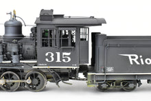 Load image into Gallery viewer, On3 Brass OMI - Overland Models D&RGW - Denver & Rio Grande Western C-18 2-8-0 #315 Switching CP and Weathered 1940's Appearance