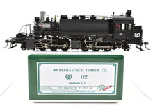 Load image into Gallery viewer, HO Brass DVP - Division Point Weyerhaeuser Timber #112 2-6-6-2T Baldwin Logging Mallet LAST ONE!