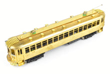 Load image into Gallery viewer, HO Brass Suydam CNS&M - North Shore Line 737T "Skokie" Steel Interurban Coach Unpowered Trailer