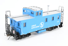 Load image into Gallery viewer, HO Brass OMI - Overland Models, Inc. GN - Great Northern 30' All Plywood Caboose FP Big Sky Blue No. X211