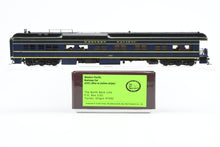 Load image into Gallery viewer, HO NEW Brass NBL - North Bank Line WP - Western Pacific Business Car #101 Blue w/ Yellow Stripe