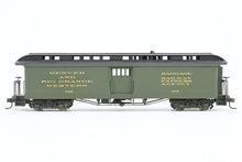 Load image into Gallery viewer, HOn3 Brass Soho D&RGW - Denver & Rio Grande Western #168 Baggage Car with Light Power Unit Custom Painted