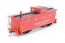 Load image into Gallery viewer, HO East Coast Railroads Aberdeen & Rockfish Wood 36’ Caboose REBOXX