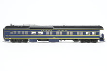Load image into Gallery viewer, HO NEW Brass NBL - North Bank Line WP - Western Pacific Business Car #101 Blue w/ Yellow Stripe