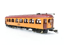 Load image into Gallery viewer, HO Brass GSB Rail Associates ITS - Illinois Traction Service Tangerine Flyer Powered Coach #273 Painted