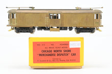 Load image into Gallery viewer, HO Brass CON Suydam CNS&M - North Shore Line Interurban 215 Merchandise Dispatch Car