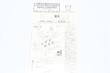 Load image into Gallery viewer, HOn30 Brass Joe Works Various Roads Baldwin 0-6-0 Tender Engine Kit