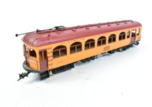 Load image into Gallery viewer, HO Brass GSB Rail Associates ITS - Illinois Traction Service Tangerine Flyer Powered Coach #273 Painted