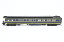 Load image into Gallery viewer, HO NEW Brass NBL - North Bank Line WP - Western Pacific Business Car #101 Blue w/ Yellow Stripe
