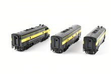 Load image into Gallery viewer, HO Brass Oriental Limited C&NW - Chicago and Northwestern EMD F7A/F7B/F7A PH I 1500 HP 3-Unit Set FP Freight Scheme