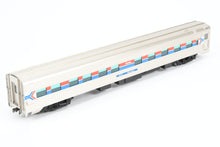 Load image into Gallery viewer, HO Brass Cascade Models Amtrak Ex. AT&SF - Santa Fe Budd Pine Series 10RMT-6DBR Sleeper w/o Skirt Pro-Painted “Pine Crest"