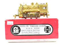 Load image into Gallery viewer, HO Brass Westside Model Co. ATSF - Santa Fe 0-6-0T "Fireless Cooker" #2299